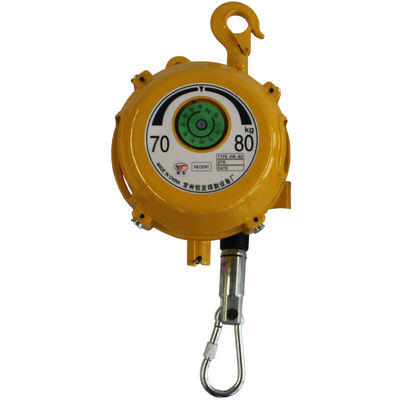 Balanceador de resorte industrial con llave de cierre, Balanceador de herramientas ajustable de 160 kg con cuerda de 6 mm