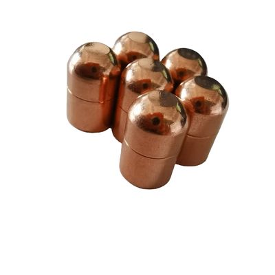 Las puntas del electrodo de soldadura giratoria de cobre, herramientas de soldador ISO