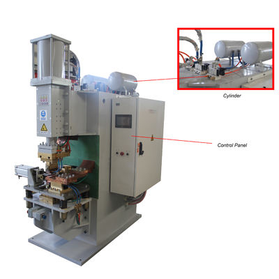 Máquina de soldadura por puntos de cabeza múltiple de SS 440V PLC para automóviles con transformador