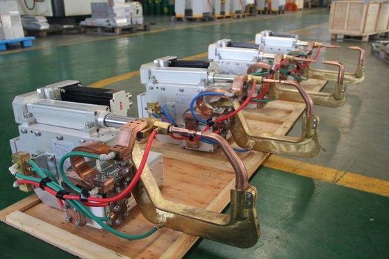 Compacto eléctrico 280V 160KVA Servo pistola de soldadura automática