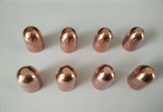 Resistencia Electrodos de soldadura de puntos de cobre hechos a medida 13 mm