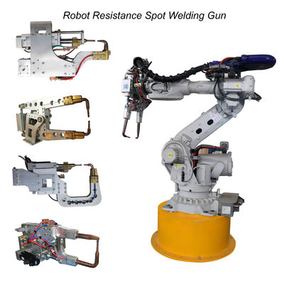 Robot Obara Aluminio Automático de soldadura pistola de resistencia Servo robótico