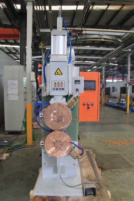 Equipo de soldadura por resistencia lineal de tubos Máquina de soldadura por costura de punto de rodadura larga