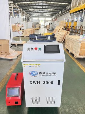 Máquina de soldadura de corte por soldador óptico de láser de fibra de aluminio de CNC portátil