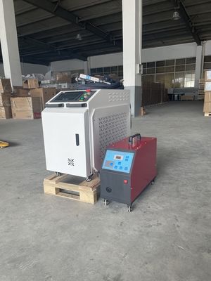 Máquina de soldadura por láser portátil de acero inoxidable para la reparación de moldes
