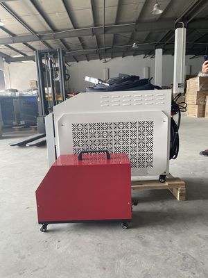 Máquina de soldadura por láser de fibra portátil portátil de 1500W