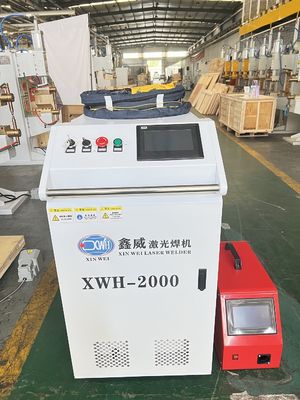 Herramienta de soldadura con láser de alambre pequeño portátil de fibra de mano 1500w