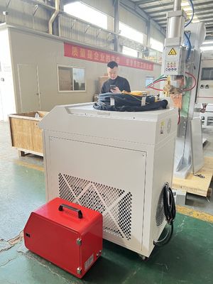 Saldadora de haces de láser de fibra portátil de corte manual coherente de acero 1000w para metal