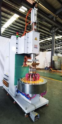 El alambre de soldadura de aluminio del Hf 220V trabaja a máquina la máquina multi de la soldadura por puntos de la cabeza