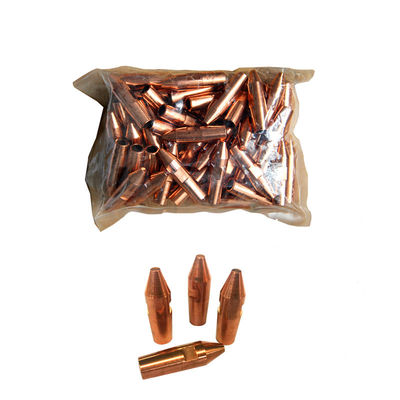 Suelde las extremidades de soldadura de cobre, herramientas de soldadura y los accesorios revisten al soldador Tips del punto con cobre