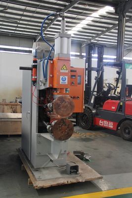 Máquina de soldadura de costura lateral circular de lata de estaño con resistencia de soldador Cnc semiautomático