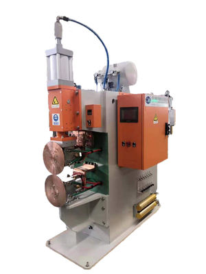 Equipo de soldadura por costura PLC 550W Soldador por costura portátil Máquina de resistencia