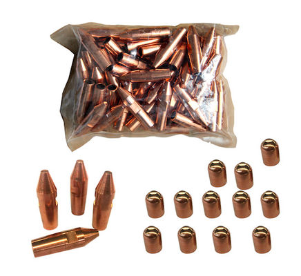50pcs/caja CuCrZr Resistencia cuadrada puntos de soldadura de electrodos consejos