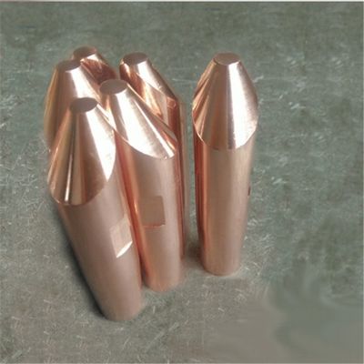 Un buen precio. 13 * 45mm puntas de soldadura de alambre, electrodos de soldadura de punto de cobre de cromo en línea
