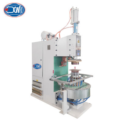 Máquina de soldadura de depósito de combustible de soldador de puntos de resistencia de múltiples electrodos con múltiples puntos