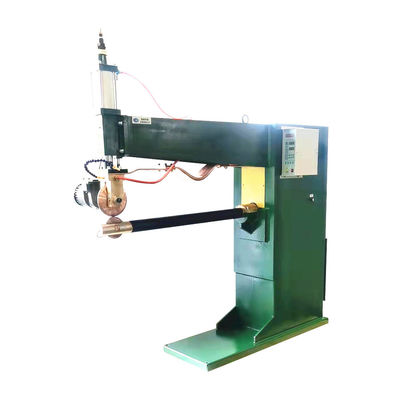Máquina de soldadura de costura lateral de rodillos Silla de soldadura longitudinal para la lata de estaño de conducto de aire caliente