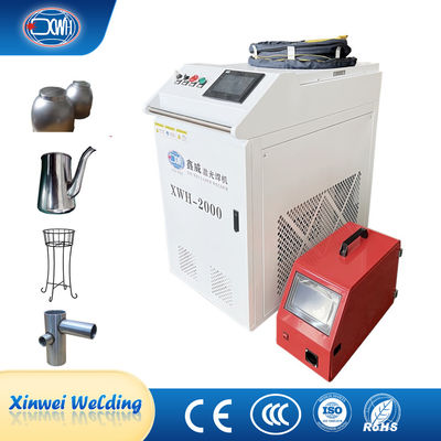 Máquina de soldadura de corte por soldador óptico de láser de fibra de aluminio de CNC portátil