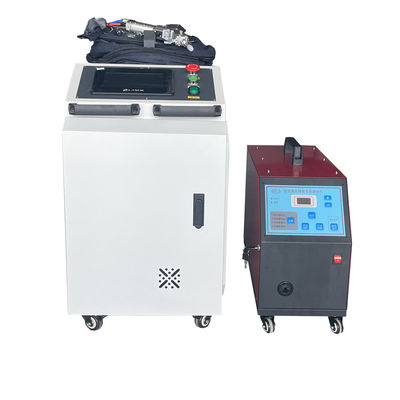 Máquina de soldadura por láser de fibra portátil portátil de 1500W